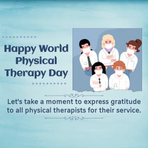 World Physical Therapy Day creative image