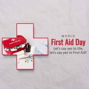 World First Aid Day creative image