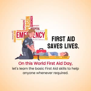 World First Aid Day Instagram Post