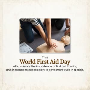 World First Aid Day illustration
