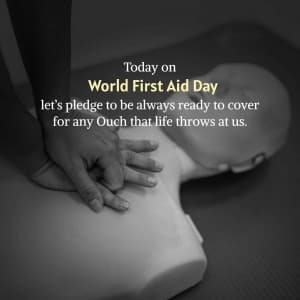 World First Aid Day graphic