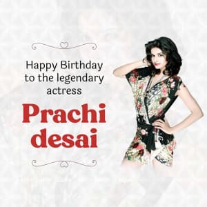 Prachi Desai Birthday image