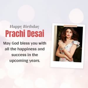 Prachi Desai Birthday banner