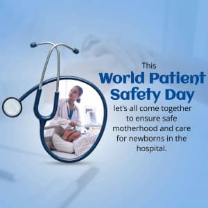 World Patient Safety Day creative image