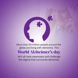 World Alzheimer's Day banner