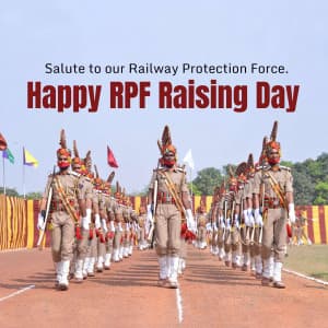 Railway Police Force (RPF) Raising Day graphic