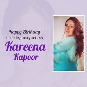 Kareena Kapoor Birthday poster