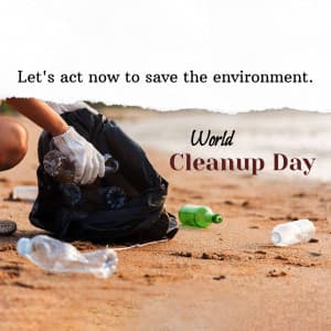 World Cleanup Day graphic