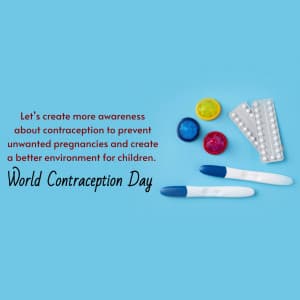 World Contraception Day event advertisement