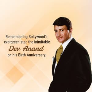 Dev Anand Birth Annivarsary Instagram Post