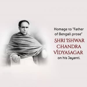 Ishwar Chandra Vidyasagar Jayanti video