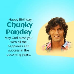 Chunky Pandey Birthday image