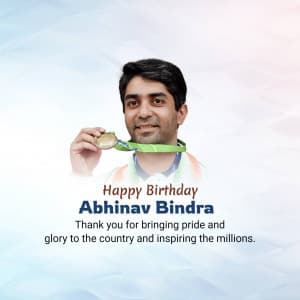 Abhinav Bindra Birthday post