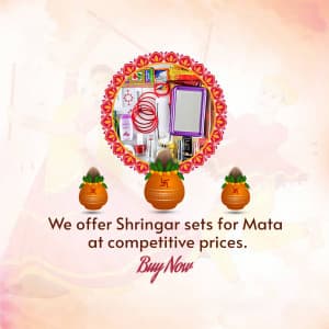 Navratri Pooja Samagri graphic