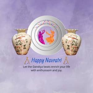 Navratri Business Special advertisement banner