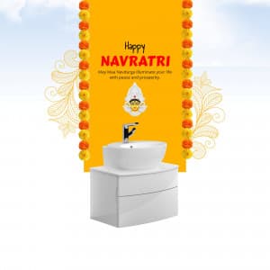 Navratri Business Special ad post