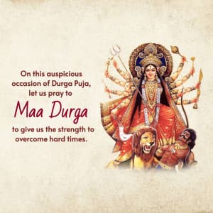 Durga Puja poster