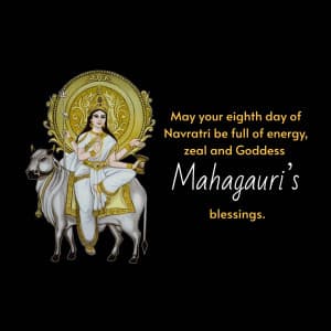 Day-8 Maa Mahagauri video