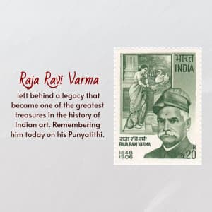 Raja Ravi Varma Punyatithi image