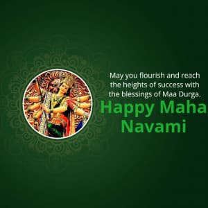 Maha Navami illustration