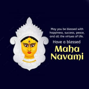 Maha Navami graphic