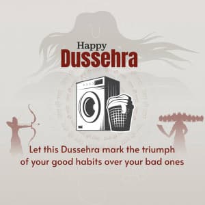 Dussehra Business Special illustration