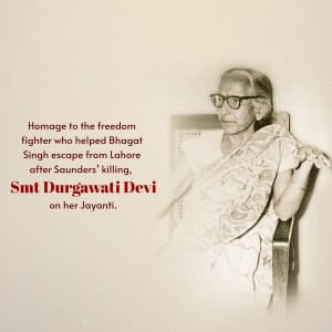 Durgawati Devi Jayanti post