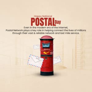 National Postal Day illustration