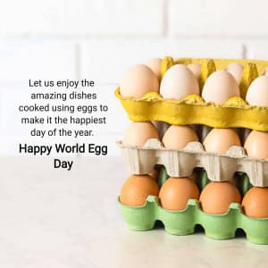 World Egg Day creative image