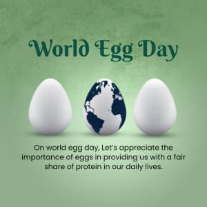 World Egg Day Instagram Post