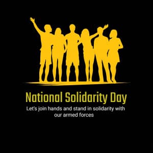 National Solidarity Day illustration