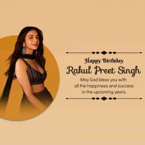 Rakul Preet Singh Birthday image