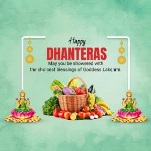 Dhanteras Business Special Facebook Poster