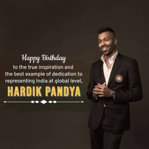 Hardik Pandya Birthday video