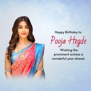 Pooja Hegde Birthday image