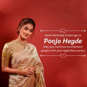 Pooja Hegde Birthday post