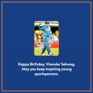 Virender Sehwag Birthday image