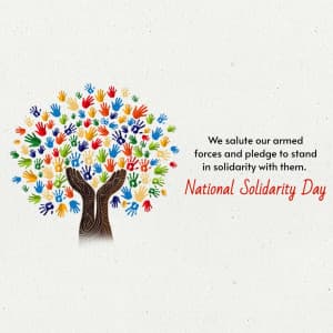National Solidarity Day banner