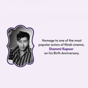 Shammi Kapoor Jayanti image