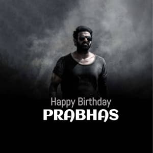 Prabhas Birthday event advertisement