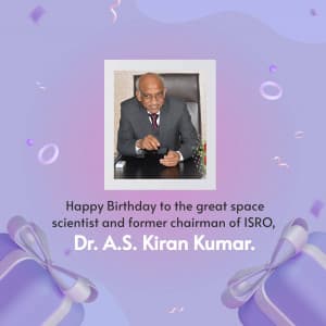 A.S. Kiran Kumar Birthday video