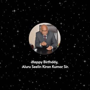 A.S. Kiran Kumar Birthday image