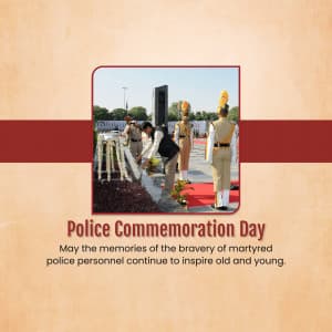 Police Commemoration Day graphic