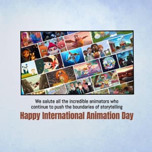 International Animation Day banner