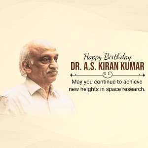 A.S. Kiran Kumar Birthday post