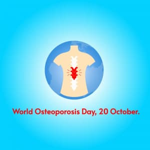 World Osteoporosis Day illustration