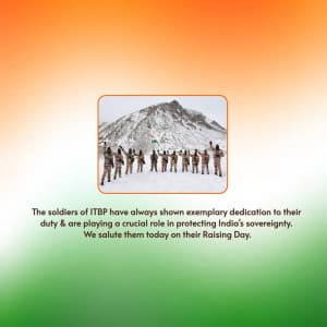 Raising day of Indo Tibetan Border Police post