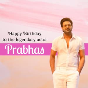 Prabhas Birthday post