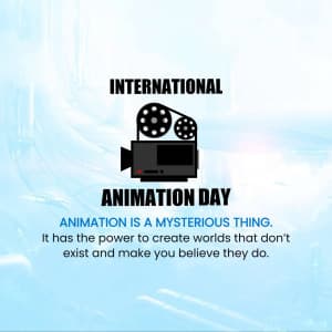 International Animation Day post