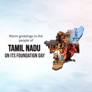 Tamil Nadu Foundation Day graphic